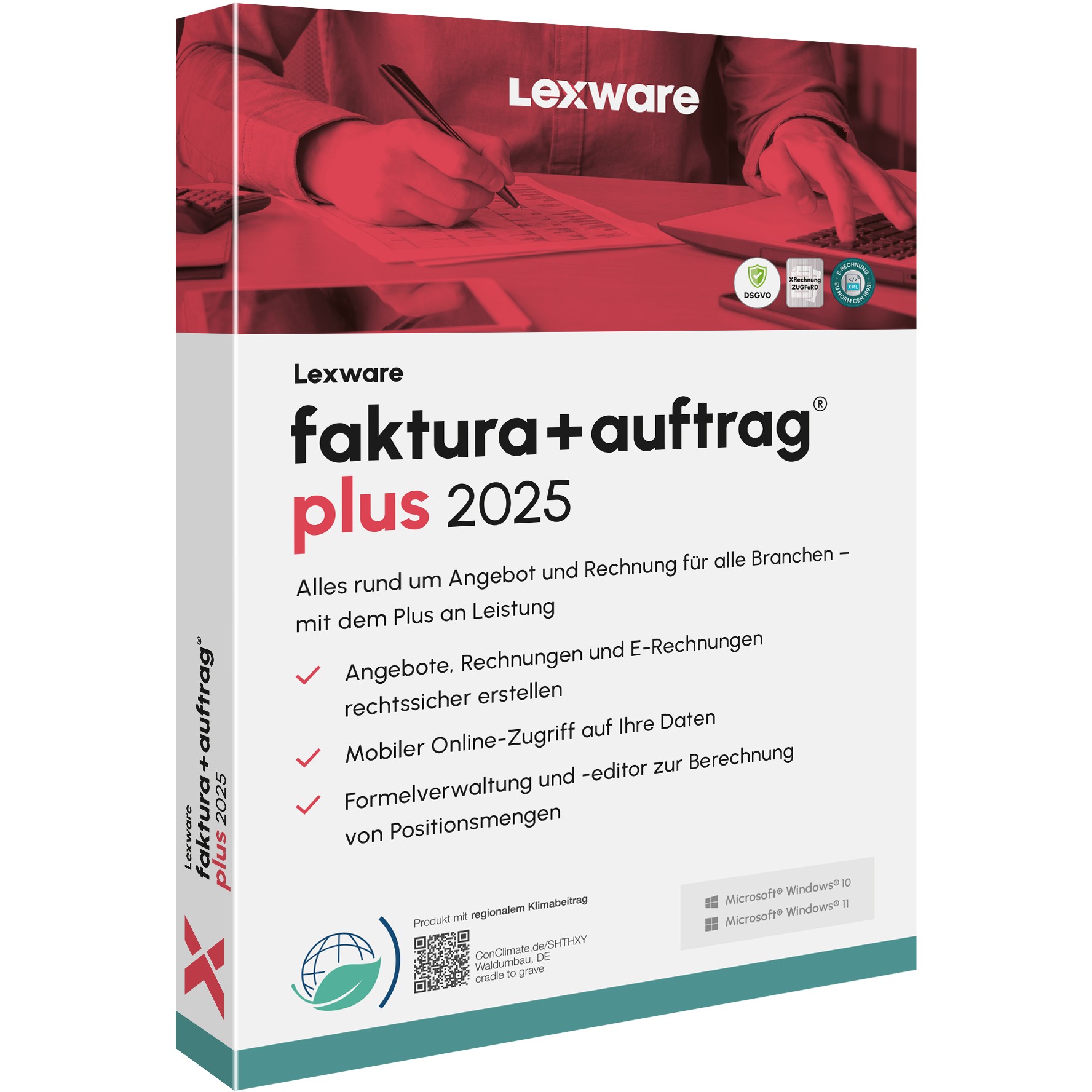 ESD Software Lexware Faktura+Auftrag Plus 2025 - 1 Device. ABO - ESD-DownloadESD
