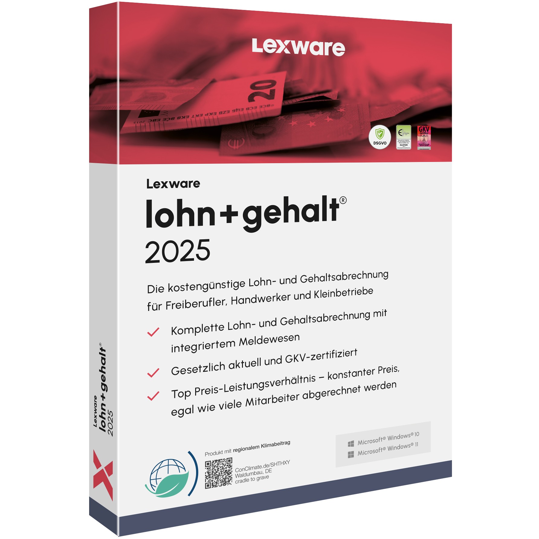 ESD Software Lexware Lohn+Gehalt 2025 - 1 Device. 1 Year - ESD-DownloadESD