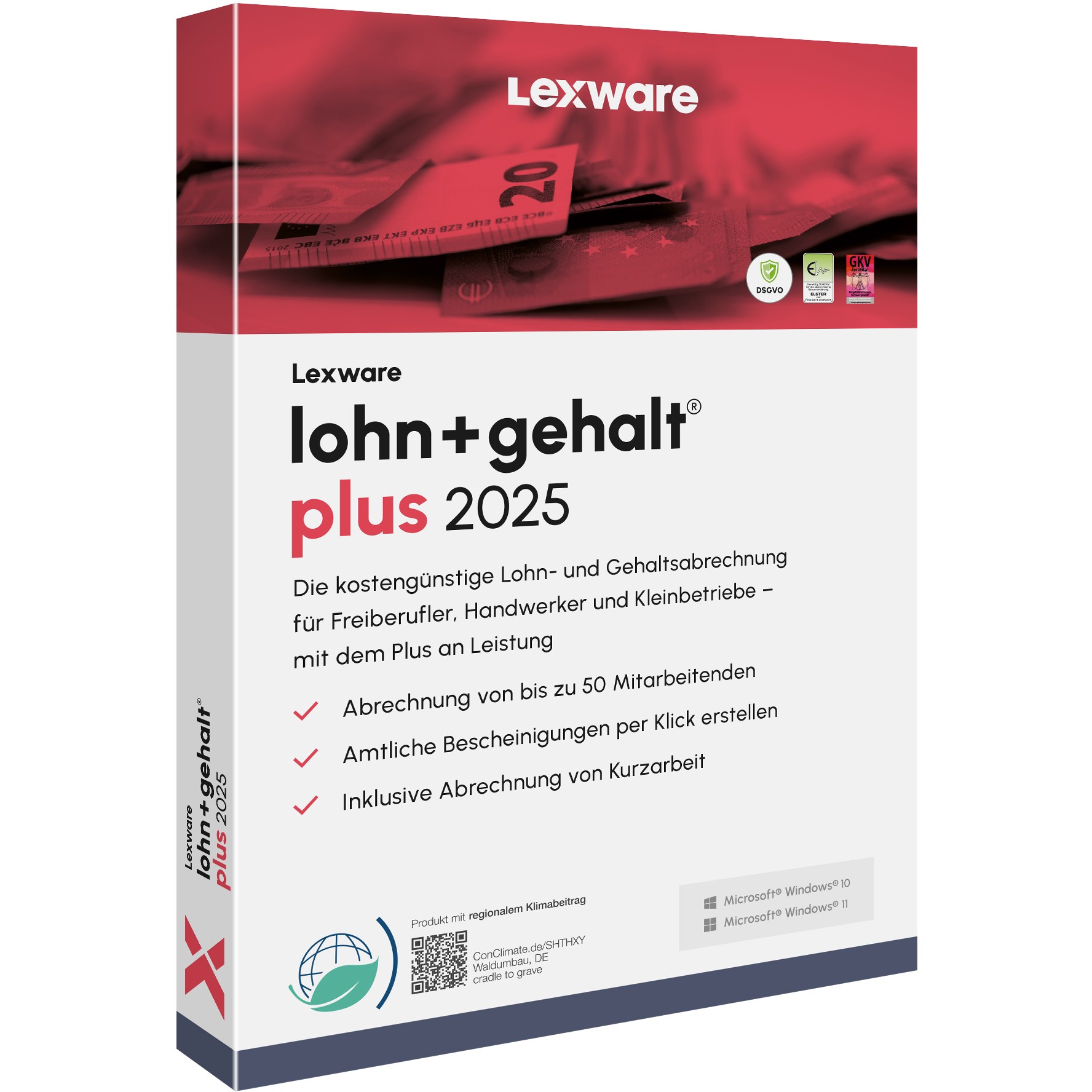ESD Software Lexware Lohn+Gehalt Plus 2025 - 1 Device. 1 Year - ESD-DownloadESD