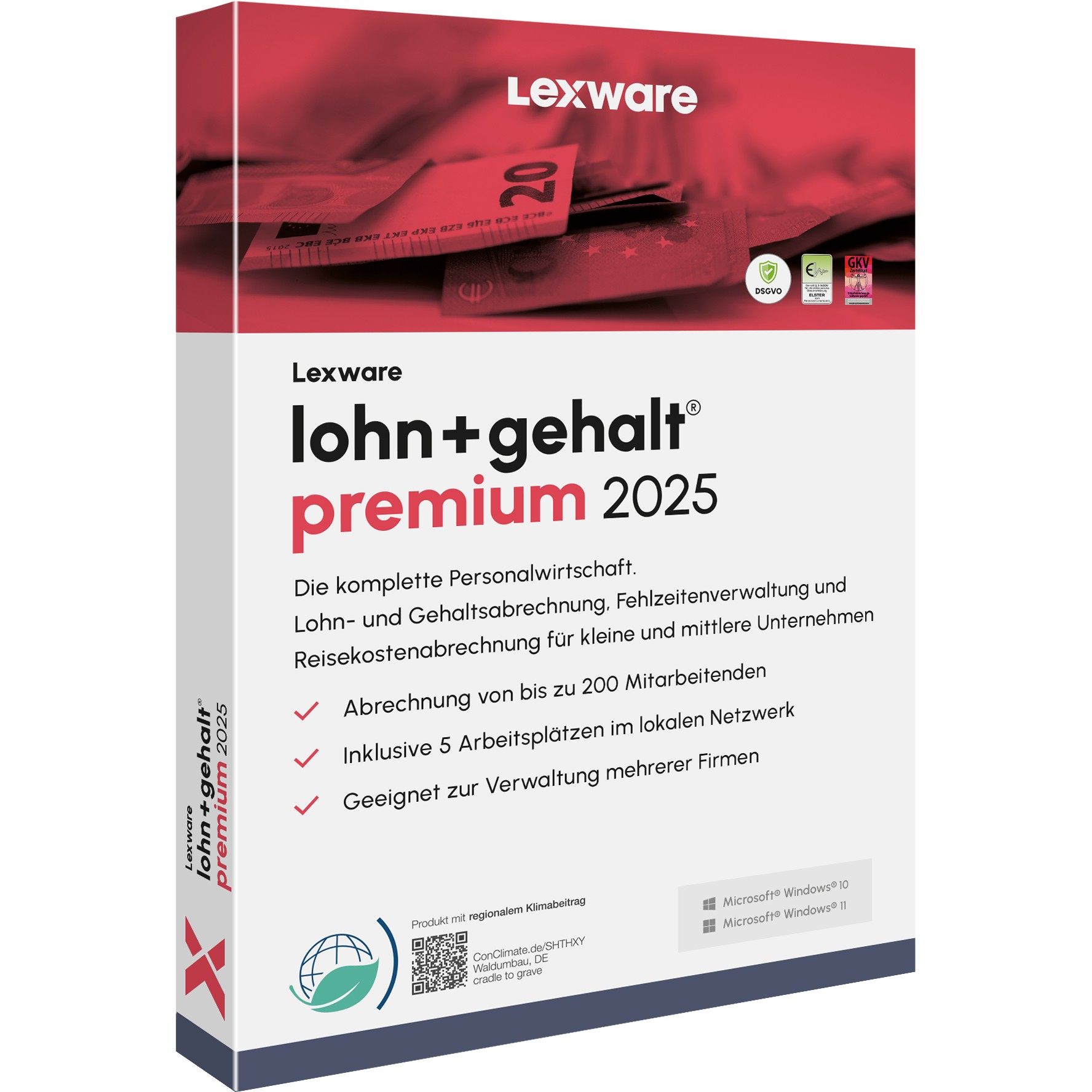 ESD Software Lexware Lohn+Gehalt Premium 2025 - 1 Device. ABO - ESD-DownloadESD