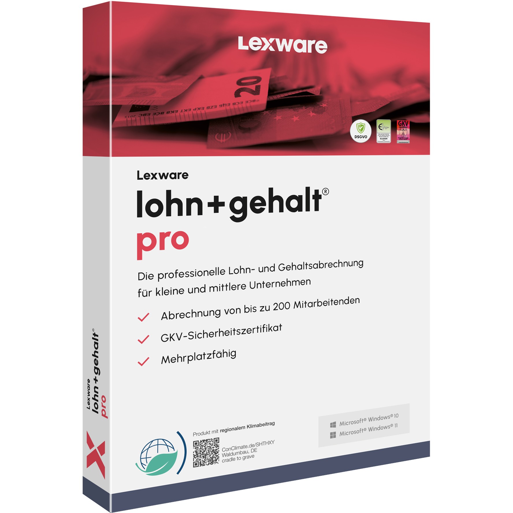 ESD Software Lexware Lohn+Gehalt Pro 2025 - 1 Device. 1 Year - ESD-Download