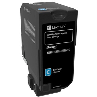 Toner Lexmark 74C2HCE Cyan deri në 12.000 faqe