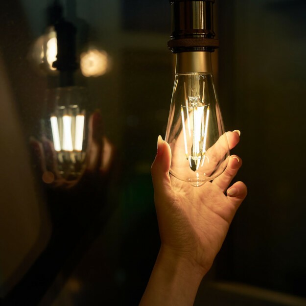 Llambë LED Wi‑Fi me stil klasik Shelly Plug & Play Vintage ST64 E27 - Figura 2
