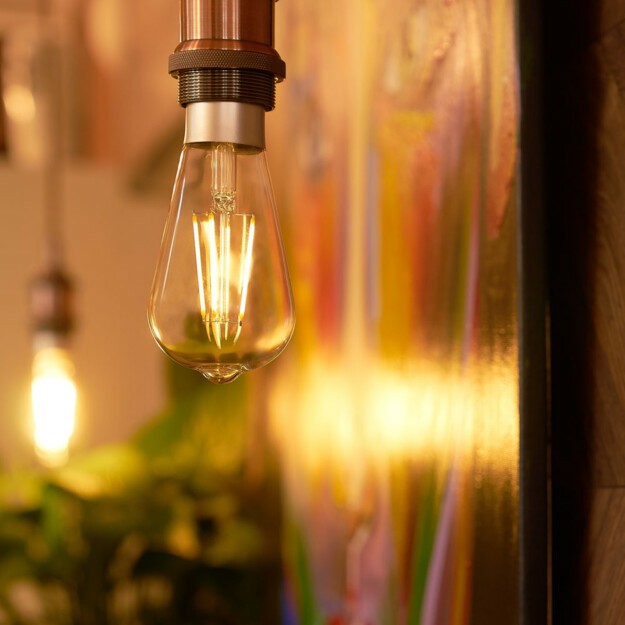 Llambë LED Wi‑Fi me stil klasik Shelly Plug & Play Vintage ST64 E27 - Figura 3