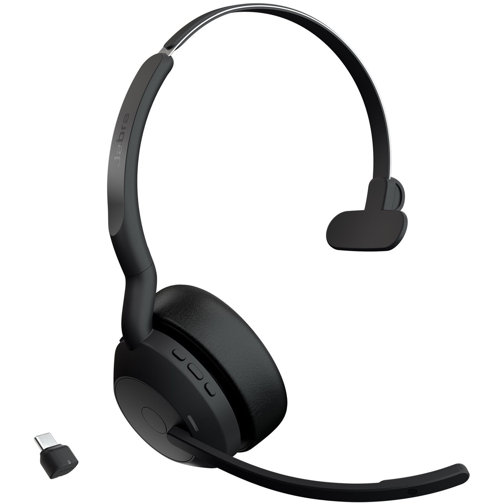 Kufje pa kabllo Jabra Evolve2 55 Link380c UC Mono - Zezë - Figura 2