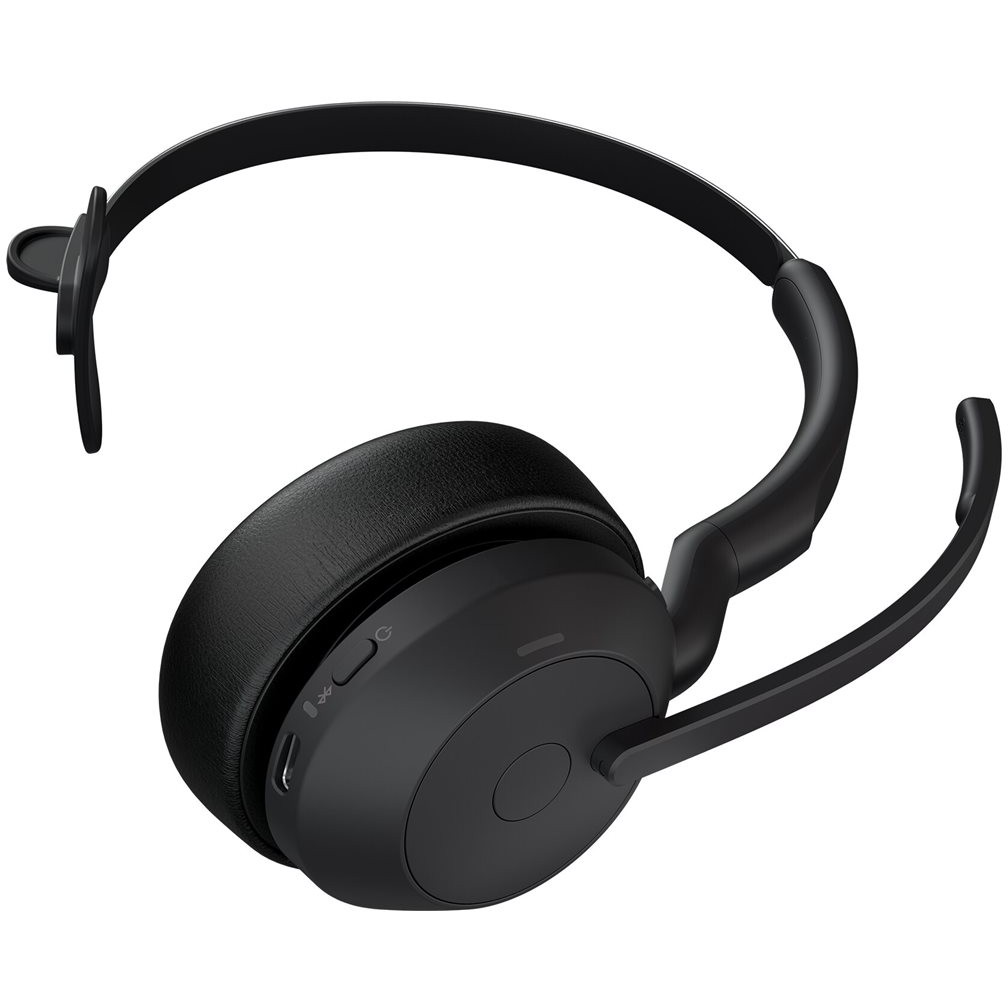 Kufje pa kabllo Jabra Evolve2 55 Link380c UC Mono - Zezë - Figura 3
