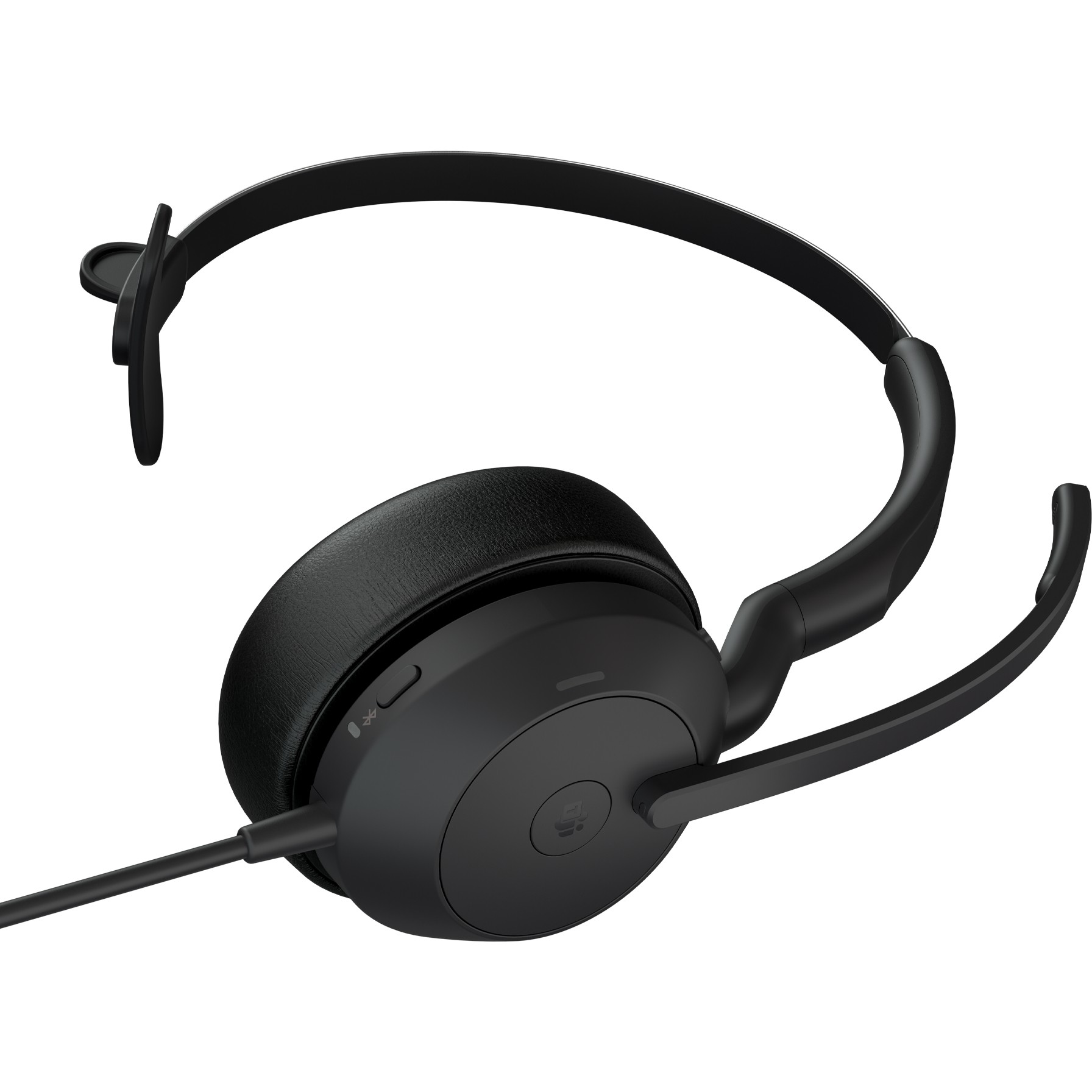 Kufje me kabllo Jabra Evolve2 50 USB-C MS Mono - Zezë - Figura 3