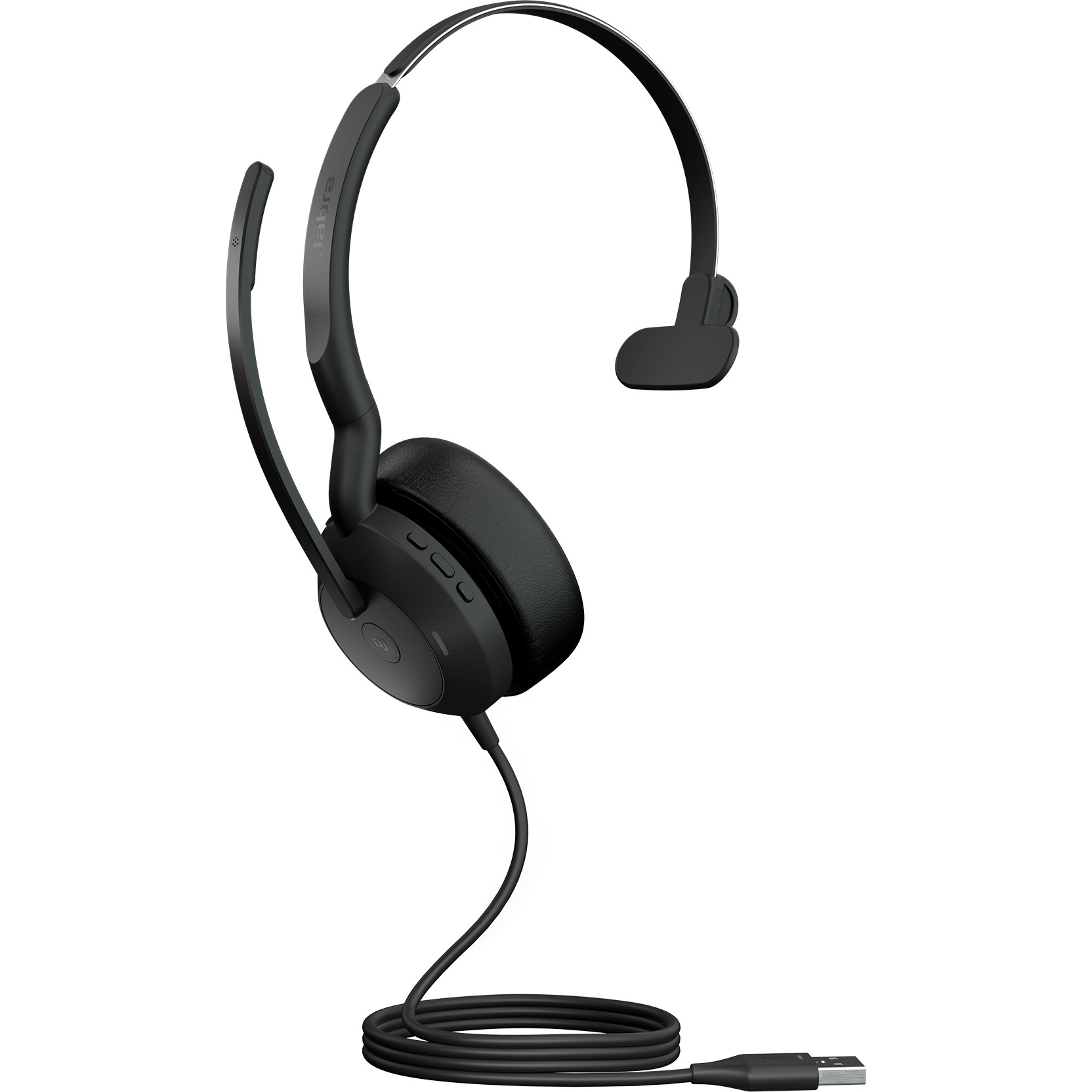 Kufje me kabllo Jabra Evolve2 50 USB-A / MS Mono - Zezë