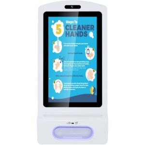 ALLNET Display 21" Kiosk Terminal për Dezinfektim / RK3288 / Pa Stand - Bardhë