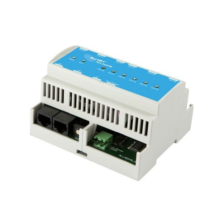 ALLNET ALL3527B HUT I2C Relay Module – 6x 250V/16A Outputs for Industrial Automation
