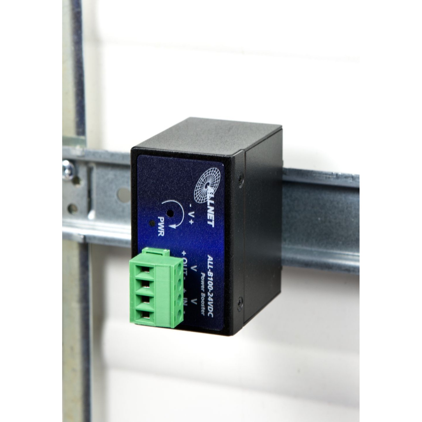 ALLNET ALL-B100-24VDC DC-DC Power Booster 95W – Industrial 24V to 48-55V Converter DIN Rail - Figura 2