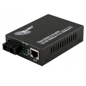 ALLNET ALL-MC105G-SC-SM Gigabit Media Converter – 10/100/1000 RJ45 to 1000BASE-LX SC Singlemode 10km Fiber