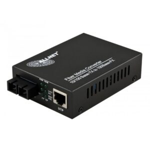 Switch ALLNET ALL-MC106-SC-SM Media Converter – 10/100Base-TX to 100Base-FX, Singlemode Fiber, SC Connector, up to 20 km