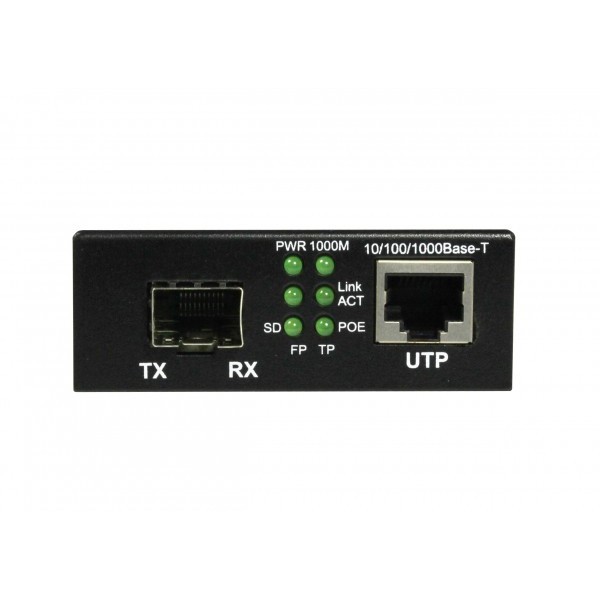 Switch ALLNET NET Z Medienkonverter PoE (15.4W/30W) auf 1000BASE-SX/LX Single-/ Multimode SFP Mini-GBIC Anschluss ALL-MC202P-SFP1-PoE - Figura 4