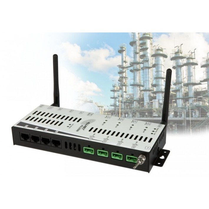 Switch ALLNET MSR Zentrale ALL3500 inkl. 4 Sensor Ports & WLAN për IP Ndërtesa Automatizimi - Figura 4