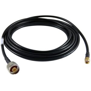 ALLNET LMR-195 10m Antenna Cable R-SMA Male to N-Type Male 50 Ohm Low Loss RF Cable for WiFi / LoRa / Helium IoT