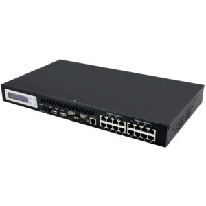 Switch ALLNET ALL5000v2 MSR Central Control Unit – 16 Sensor Ports, 19" Rackmount, IP Building Automation System