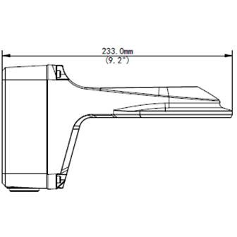 ALLNET Wall Mount with Junction Box for ALL-CAM2488-LVEN IP Camera – Outdoor Camera Bracket - Figura 4
