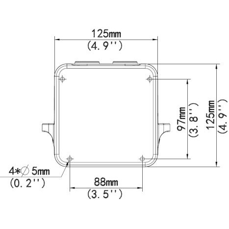 ALLNET Wall Mount with Junction Box for ALL-CAM2495-LVEFN IP Camera – Outdoor Security Camera Bracket - Figura 2