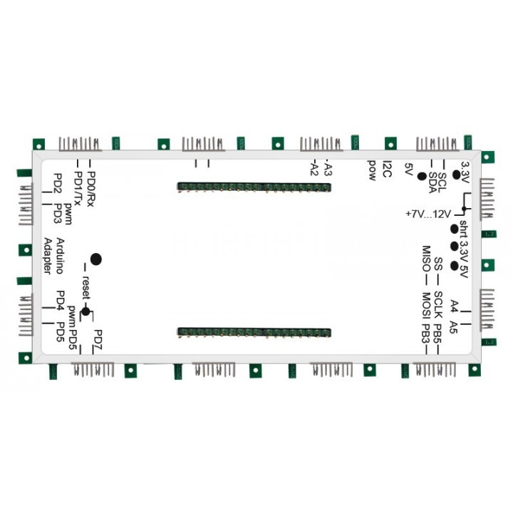 Aksesorë për Rrjet ALLNET BrickRknowledge Arduino Uno Brick ohne Arduino Uno