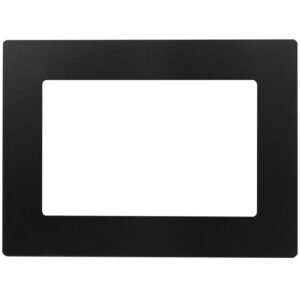 ALLNET 10 Inch Touch Display Tablet Black Wide Bezel – Broad Mounting Frame Cover for Wall Installation