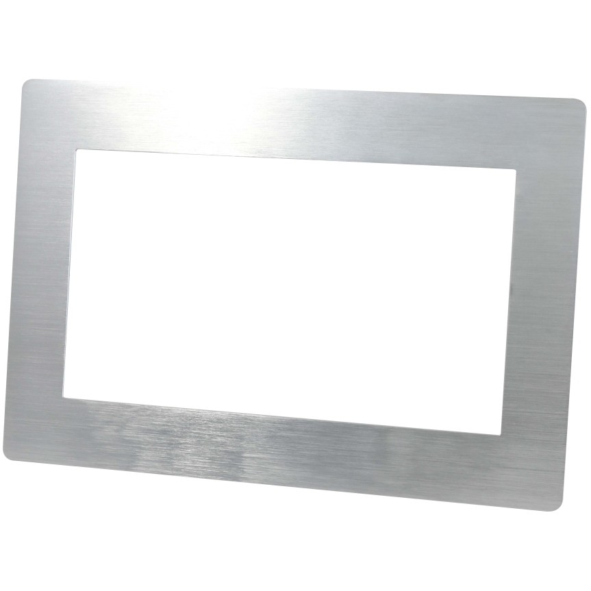 ALLNET 14 Inch Touch Display Tablet Silver Wide Bezel – Broad Mounting Frame Cover for Wall Installation