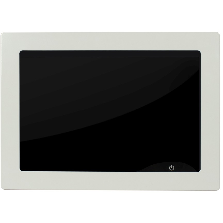 ALLNET 14 Inch Touch Display Tablet White Narrow Bezel – Slim Mounting Frame Cover for Wall Installation - Figura 3