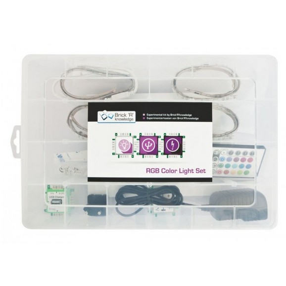 ALLNET BrickRknowledge RGB Light Set – STEM Electronics & Color Lighting Training Kit - Figura 3