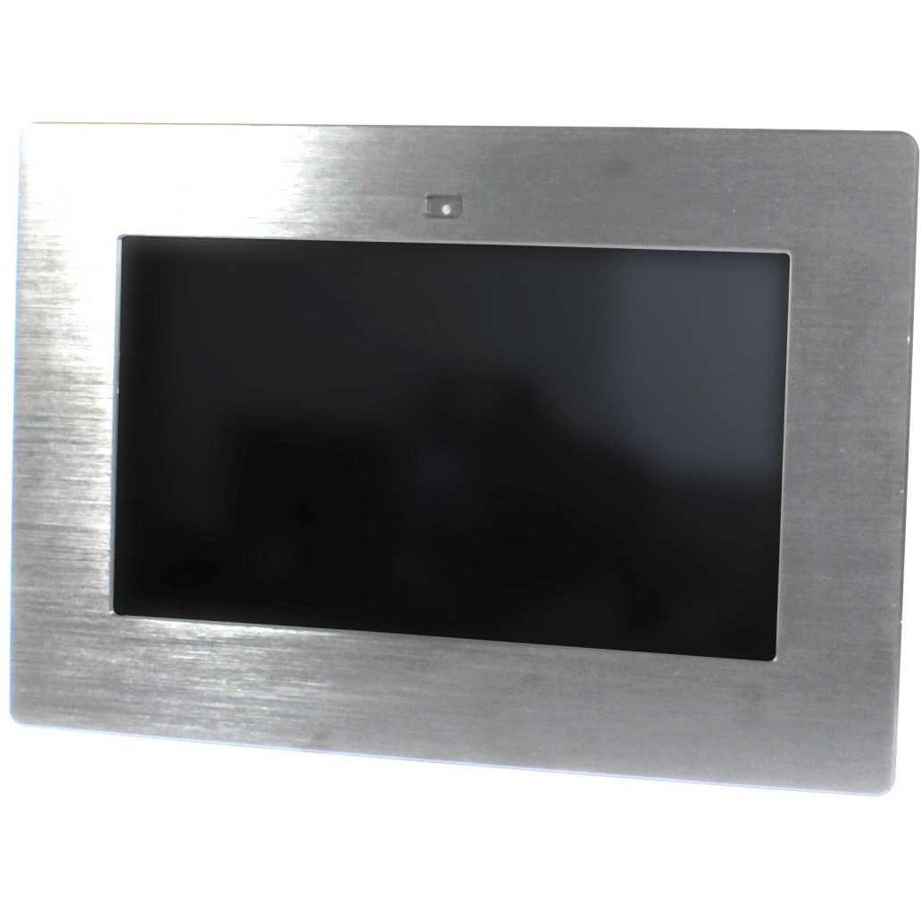 Aksesorë për Rrjet ALLNET Touch Display Tablet 14 Zoll zbh. Einbauset Einbaurahmen + Blende Argjend - Figura 2