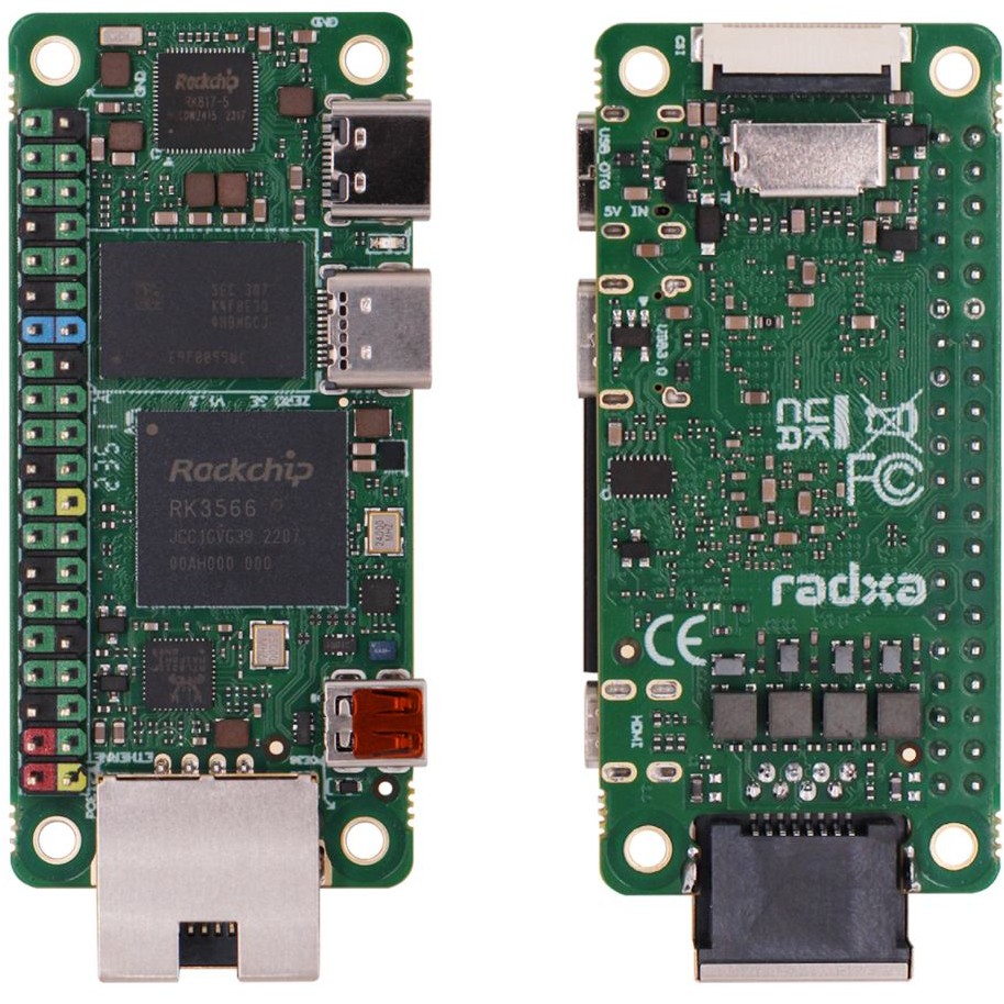 Aksesorë për Rrjet ALLNET Radxa Zero 3E Header mounted 4GB DDR4