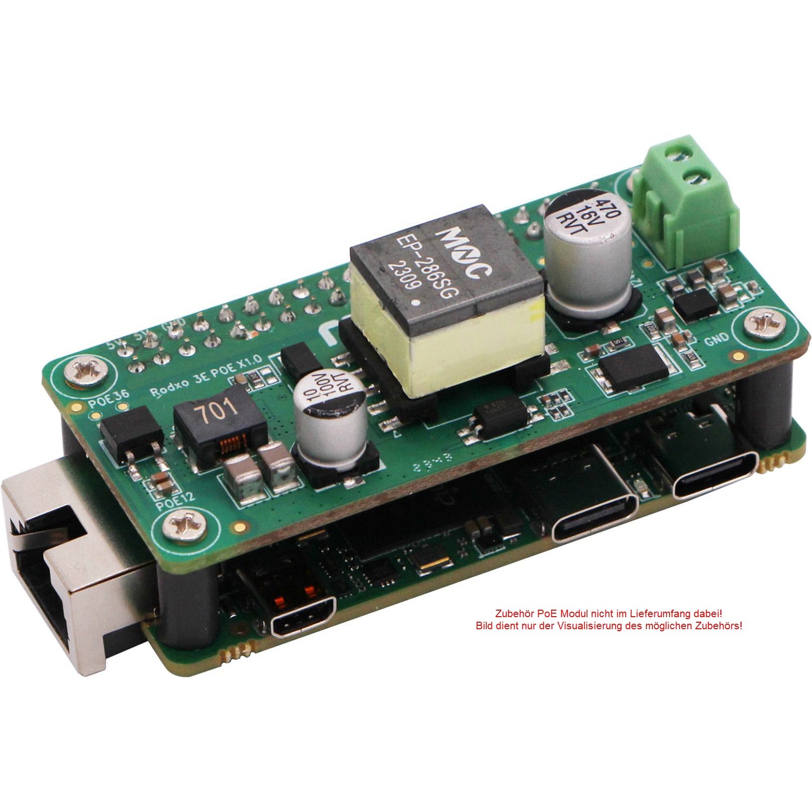 Aksesorë për Rrjet ALLNET Radxa Zero 3E Header mounted 4GB DDR4 - Figura 5