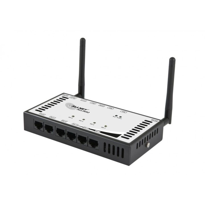 Ruter ALLNET MSR Powermeter Zentrale ALL3692 inkl. 4 D0 & 2 S0 (opt.) & Induktion & 2 Sensor Ports für IP Ndërtesa Automatizimi