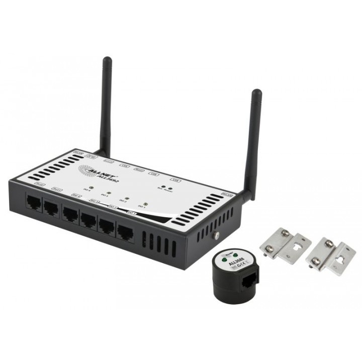 Ruter ALLNET MSR Powermeter Zentrale ALL3692 inkl. 4 D0 & 2 S0 (opt.) & Induktion & 2 Sensor Ports für IP Ndërtesa Automatizimi - Figura 3