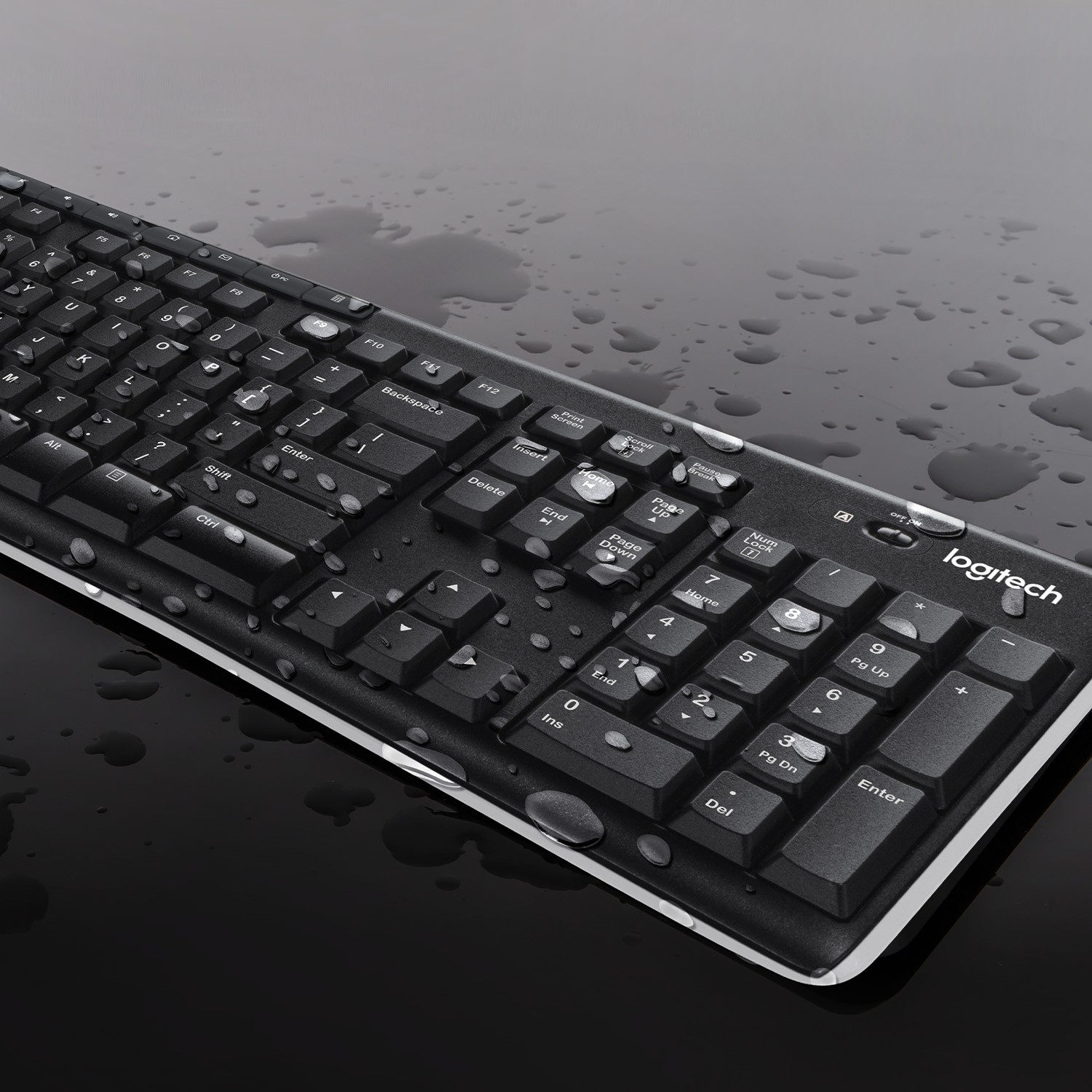 Set Logitech Combo MK270 / Wireless / Tastierë dhe Maus / QWERTY US-Layout / I zi - Figura 4