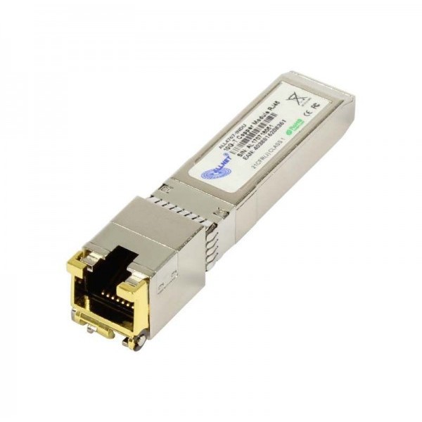 ALLNET SFP+ RJ45 Module ALL4767-INDU 10GBASE-T Industrial -40 to +85°C Uncoded Copper Transceiver