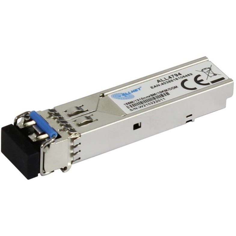 Aksesorë për Rrjet ALLNET Switch Modul ALL4794 SFP(Mini-GBIC). 100Mbit. FX/LC. 10Km. single Mode. deri në 10Km