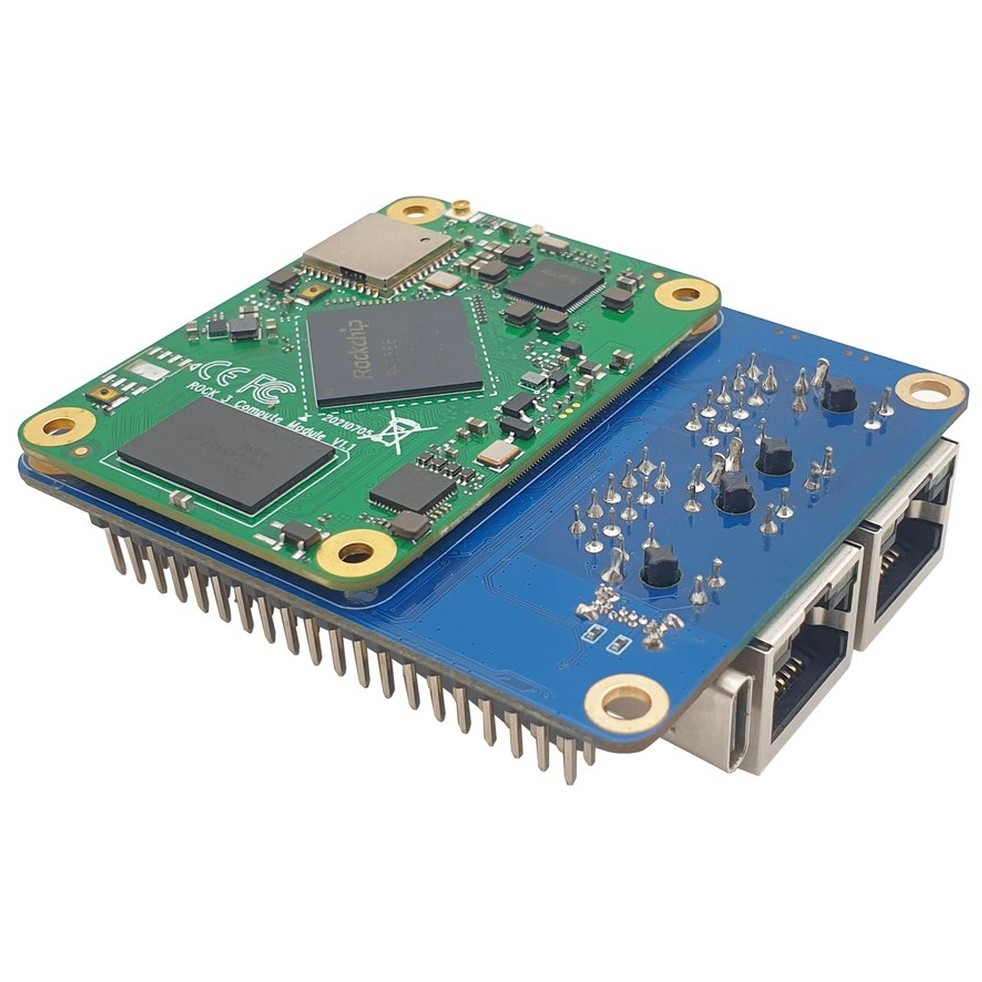 Aksesorë për Rrjet RADXA CM3i industrial embedded SOM module 4GB RAM /16GB EMMC Wifi/BT - Figura 3