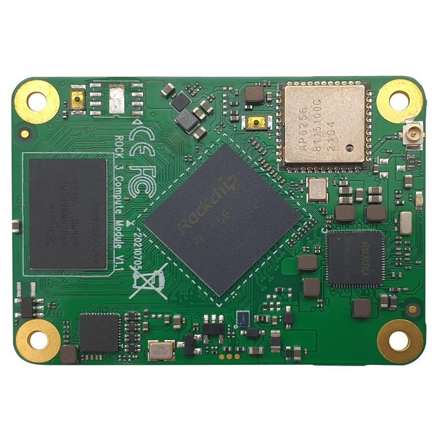 ALLNET Radxa CM3 Model A RK3566 Compute Module RM116-D8E32W2 – 8GB RAM 32GB eMMC WiFi + Bluetooth Embedded SoM