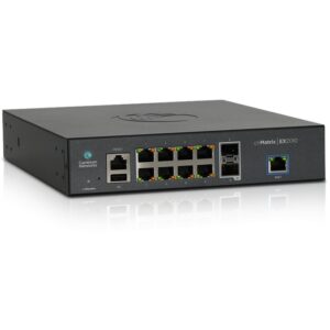 Cambium cnMatrix EX2010-M 8+2 Port Managed Switch – Gigabit L2 Enterprise Switch 20Gbps Fanless
