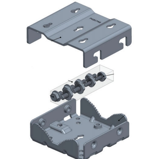 Cambium cnWave Precision Mounting Bracket – Adjustable Alignment Mount for V3000 & V5000 60GHz Nodes