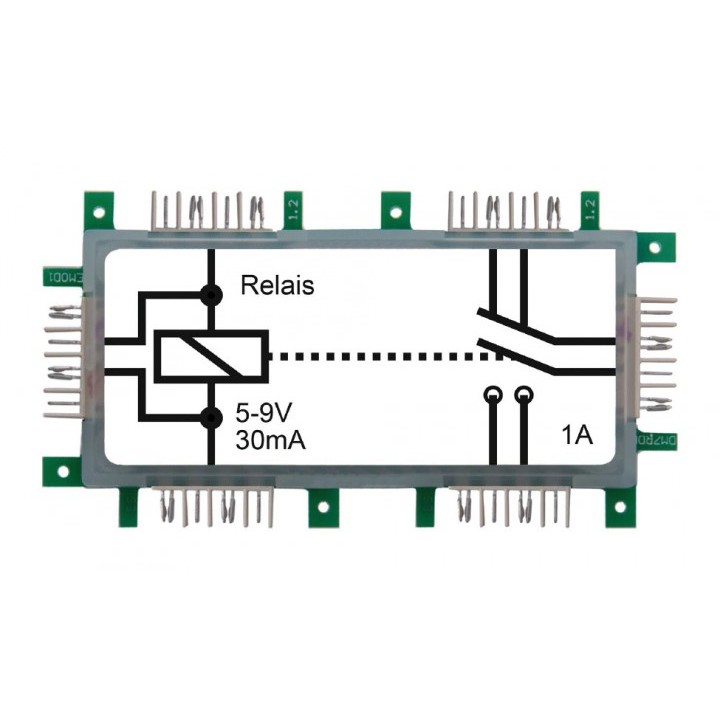 ALLNET BrickRknowledge Relay 5–9V 30mA 2x1 – STEM Electronics & Automation Module