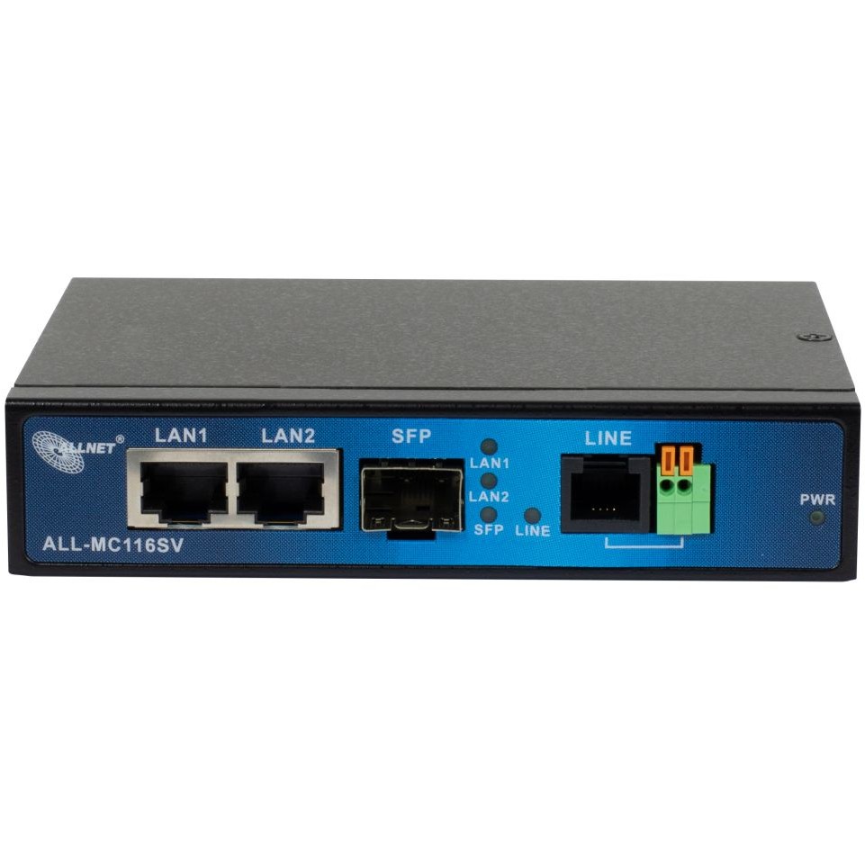 Switch ALLNET NET Z ISP Bridge Modem VDSL2 mit Vectoring/Point-to-Point Slave-Modem unmanaged ALL-MC116SV-VDSL2 - Figura 3