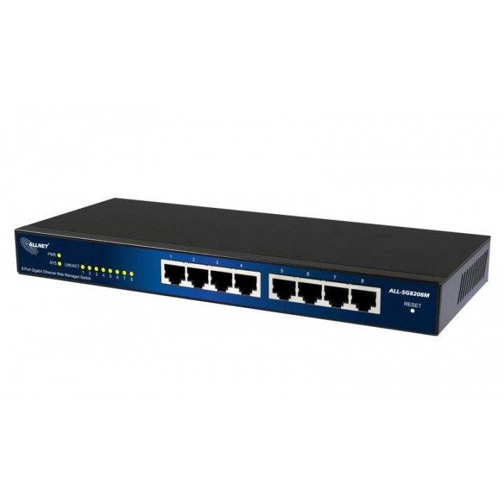 Switch ALLNET 8P Allnet ALL-SG8208M M