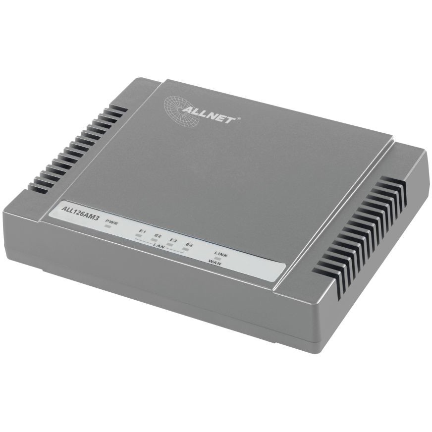 ALLNET ALL126AM3 VDSL2 Managed Master Modem – Gigabit Point-to-Point Ethernet over 2-Wire Copper