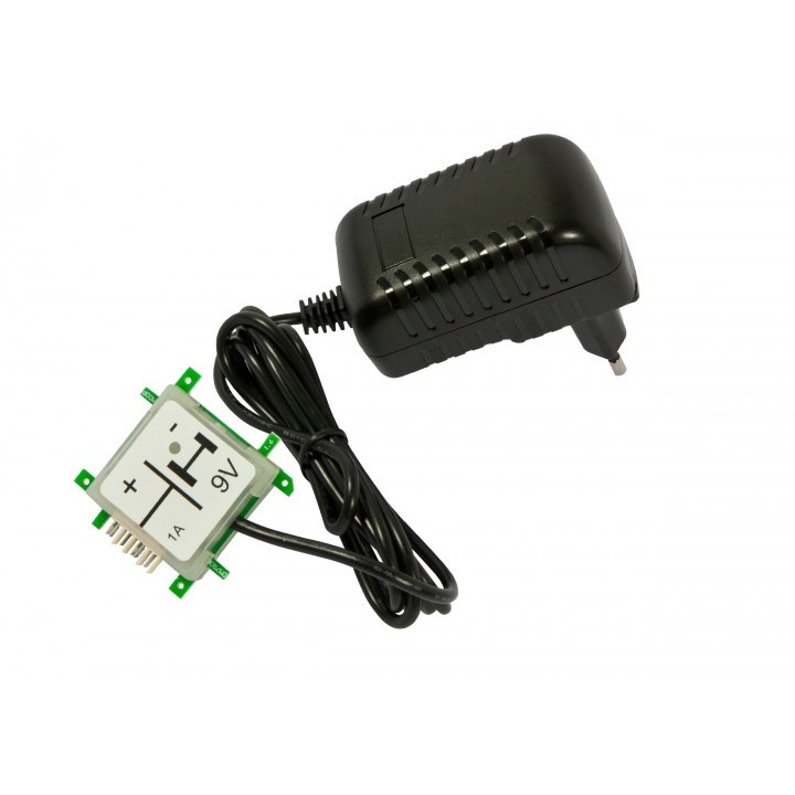 Aksesorë për Rrjet ALLNET BrickRknowledge Netzteiladapter 9V 1A Sicherung dhe Masse