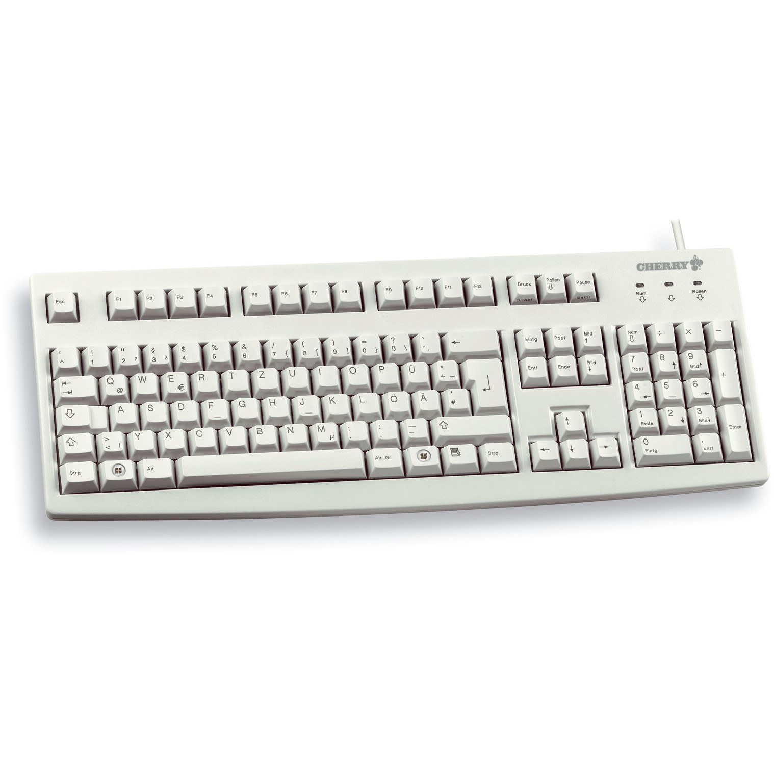 Tastierë Pa kabllo Cherry G83-6105 LUNDE-0 USB beige QWERTZ DE