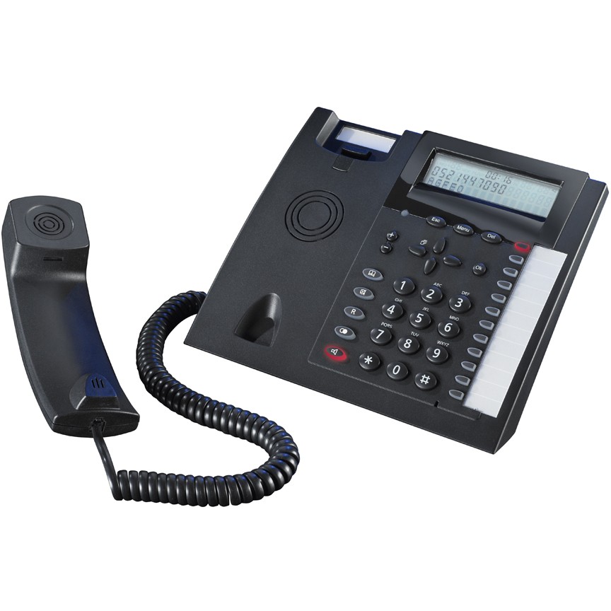 VoIP AGFEO T 18 e zezë