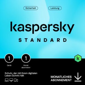 Software për Siguri Kaspersky Standard Mobile - 1 Device. 1 Month - Subscription (ABO) - ESD-DownloadESD