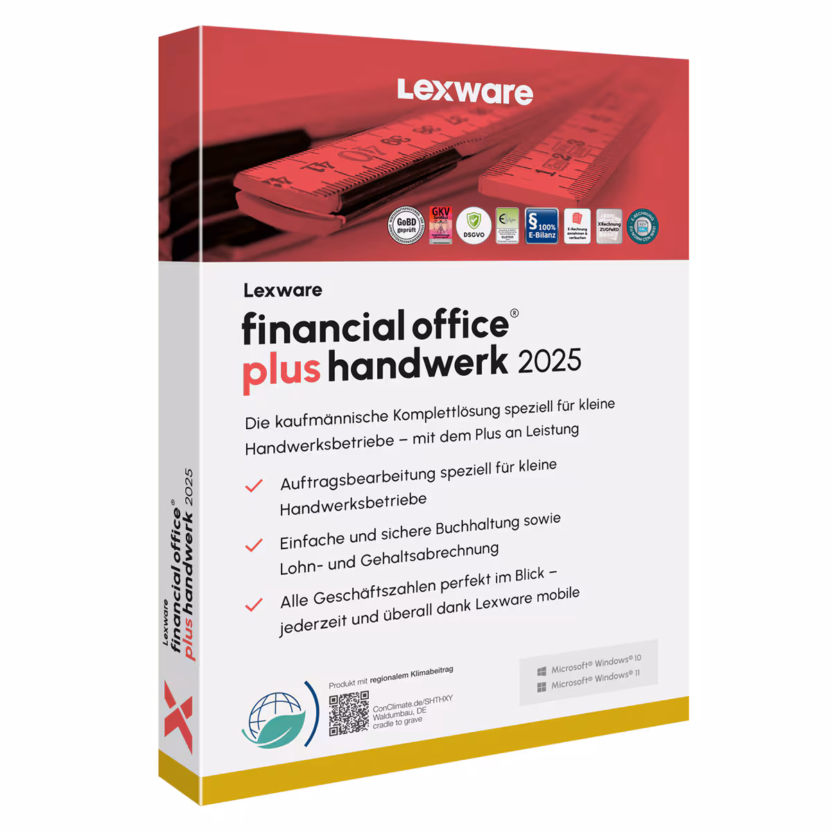ESD Software Lexware Financial Office Plus handwerk 2025 - 1 Device. 1 Year - ESD-DownloadESD