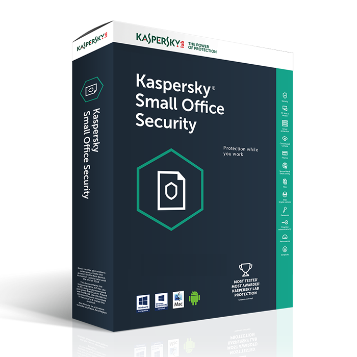Software për Siguri Kaspersky Small Office Security – 10 User. 1 Month - Subscription (ABO) – ESD-DownloadESD